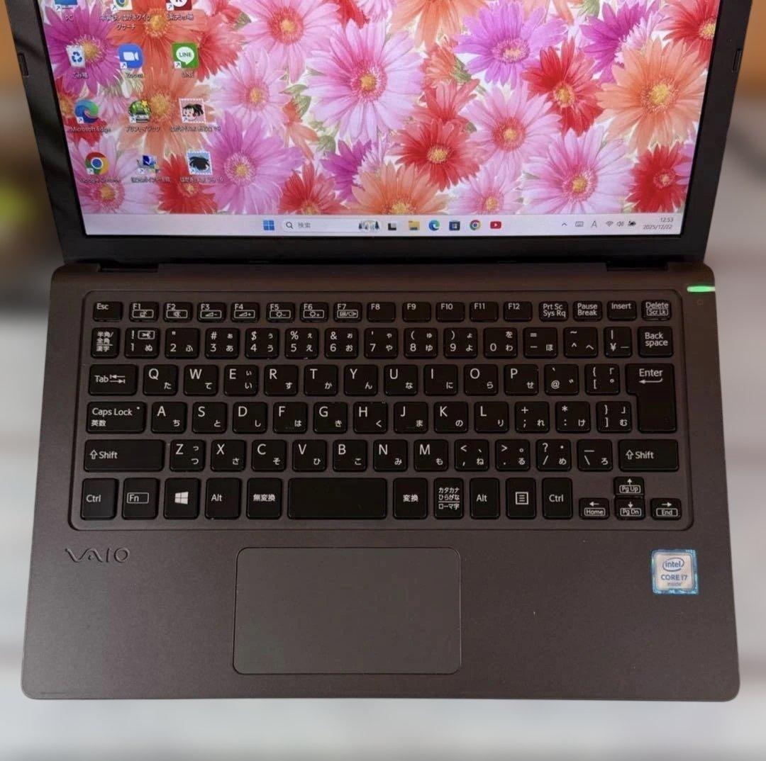 薄型コンパクトノートPC☘️Corei7☘️メモリ8GB☘️SSD☘️Windows11