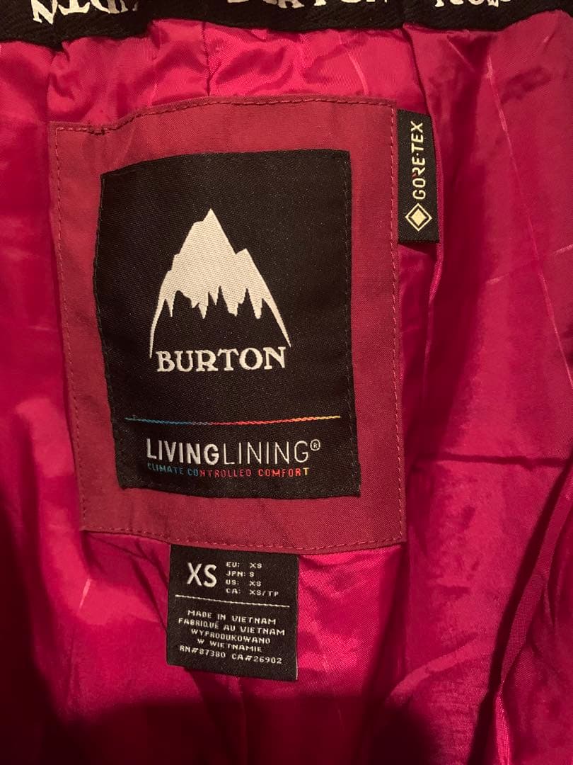 ウィメンズ Burton GORE-TEX アイリス上下 ＋ Vidaパンツ