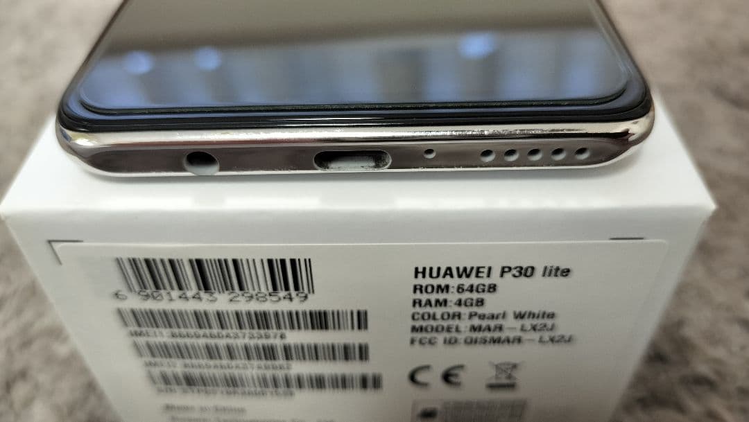 スマートフォン本体 HUAWEI P30 lite Pearl White 64GB