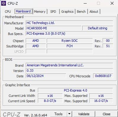 ミニPC ryzen7 5700u, RAM 32G, SSD512GB