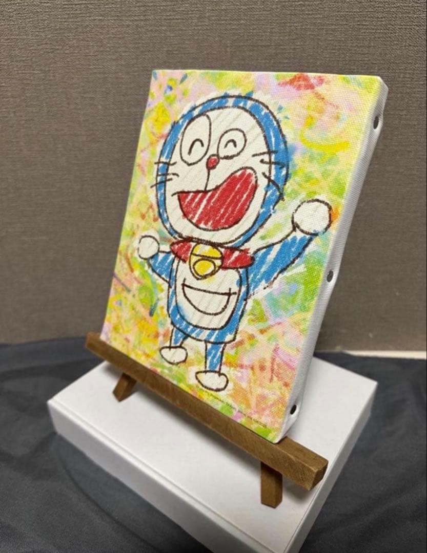映画ドラえもん　のび太の絵世界物語　アートキャンバス　へたっぴドラえもん