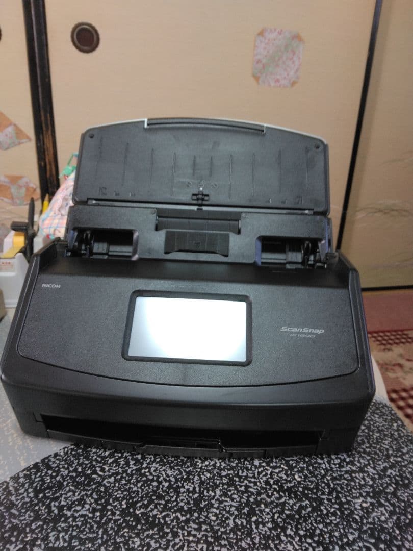 ScanSnap ix1600 レシート　領収書 書類 スキャナー 黒 リコー