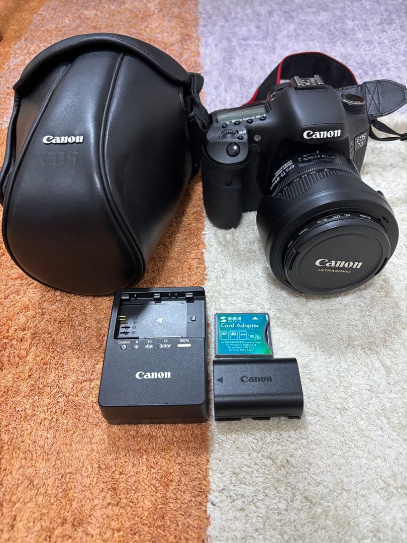 N*n様 EOS 7D CFカード→SDカード変換カード付き