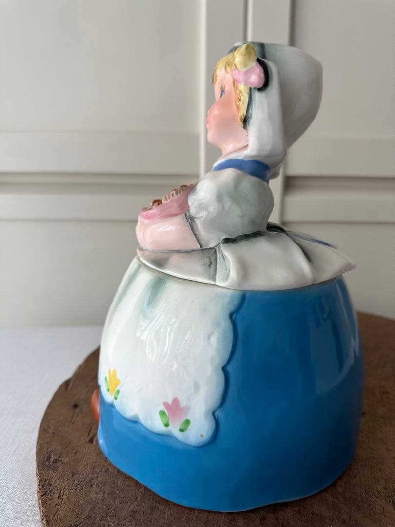 50's Leftonダッチガール ヴィンテージ レフトン クッキージャー☕️