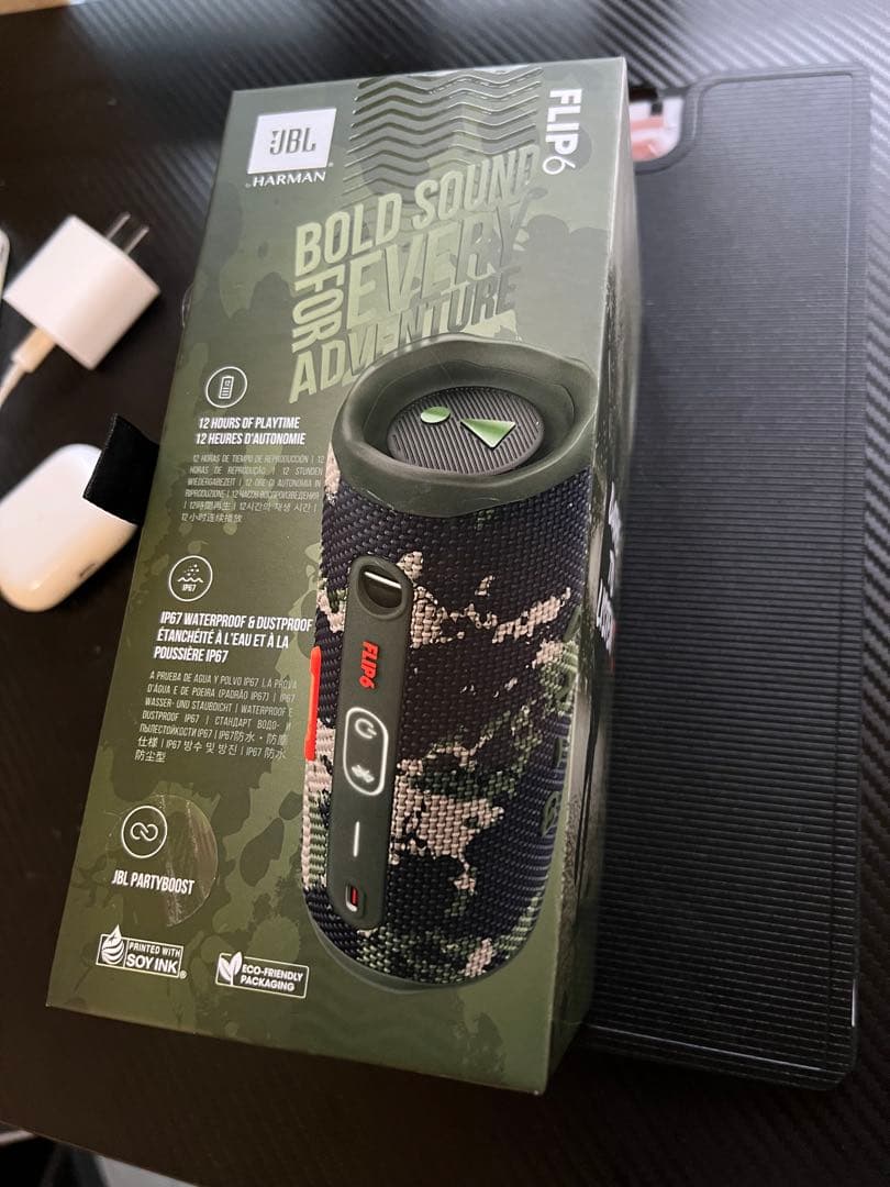 (だあ)JBL FLIP 6 迷彩 スマートスピーカー