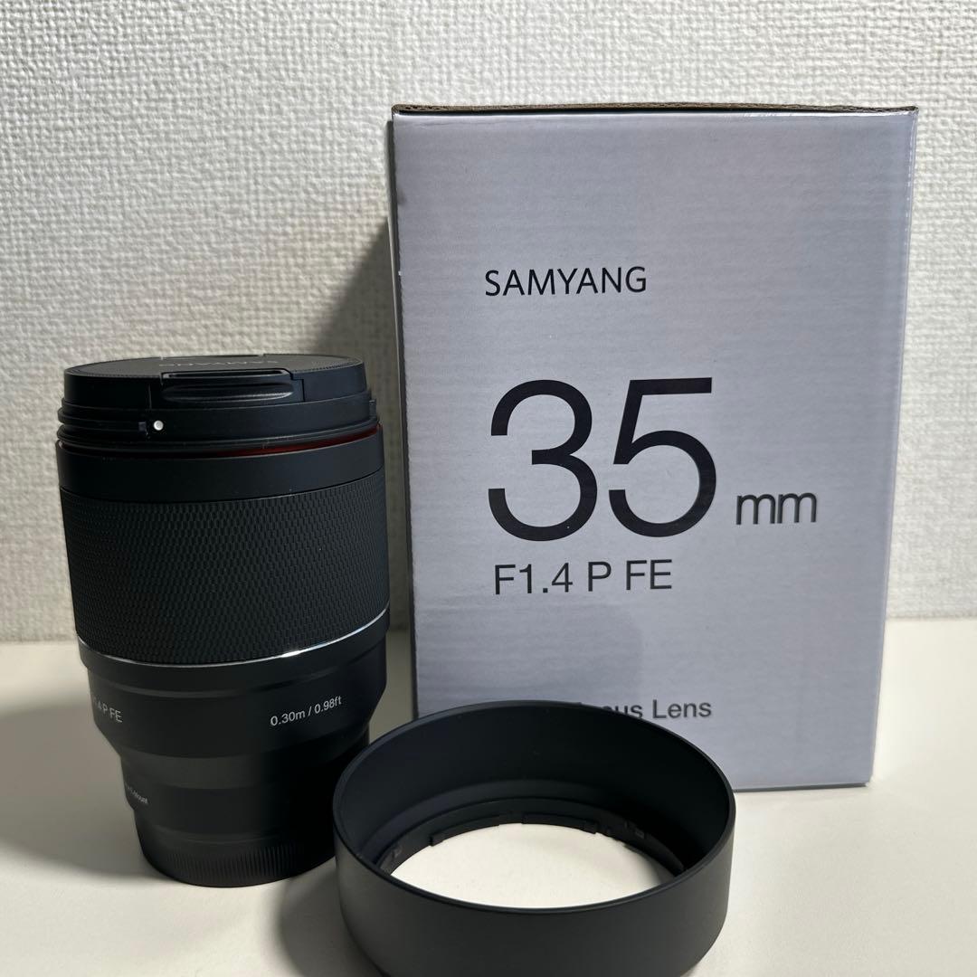 24年12月発売品【ほぼ新品】SAMYANG 35mm F1.4 P FE