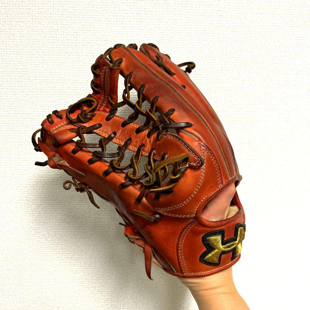 965 アンダーアーマー 柳田モデル 即戦力 型良 硬式 外野手グローブ 左投げ