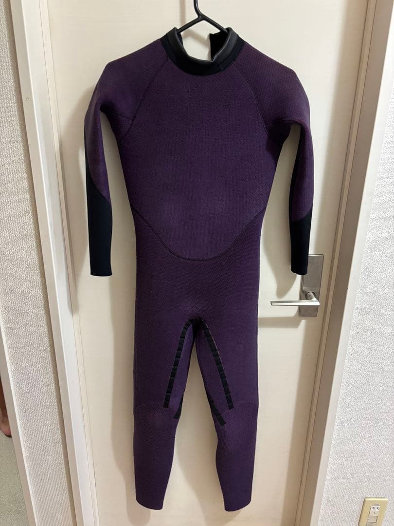 ボーイズ160cm オーダー 5x3mmセミドライ バックジップ エアタイト