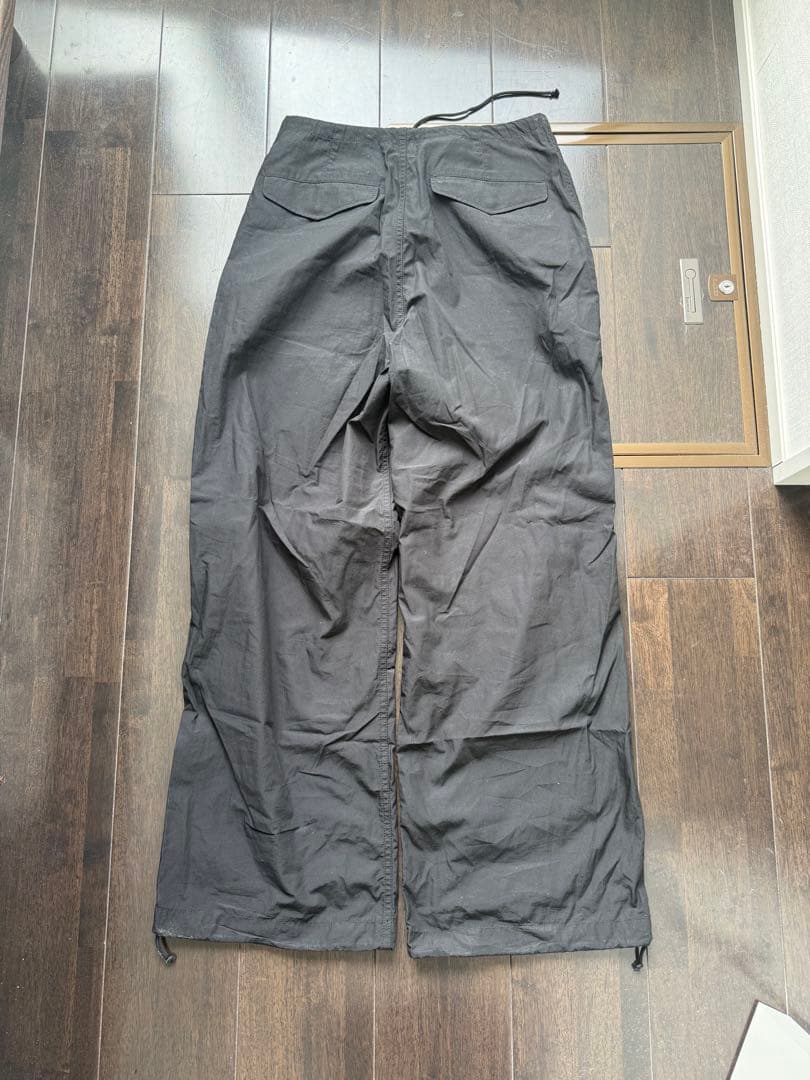 【yo BIOTOP】cotton nylon cargo pants 0サイズ
