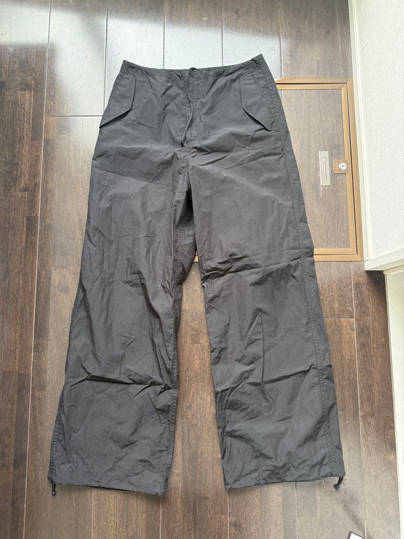 【yo BIOTOP】cotton nylon cargo pants 0サイズ
