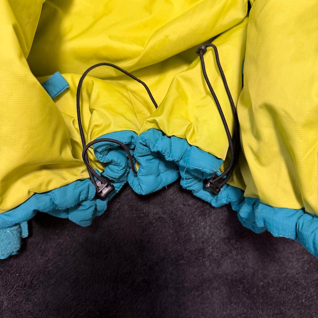 Columbia hooded puffer jacket テック　ターコイズ