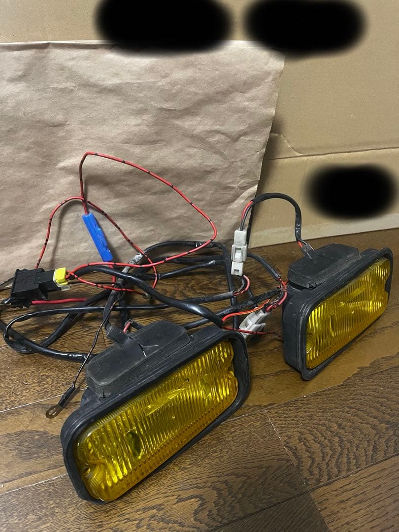 スバル　ks,kvサンバー用　純正オプションフォグランプ