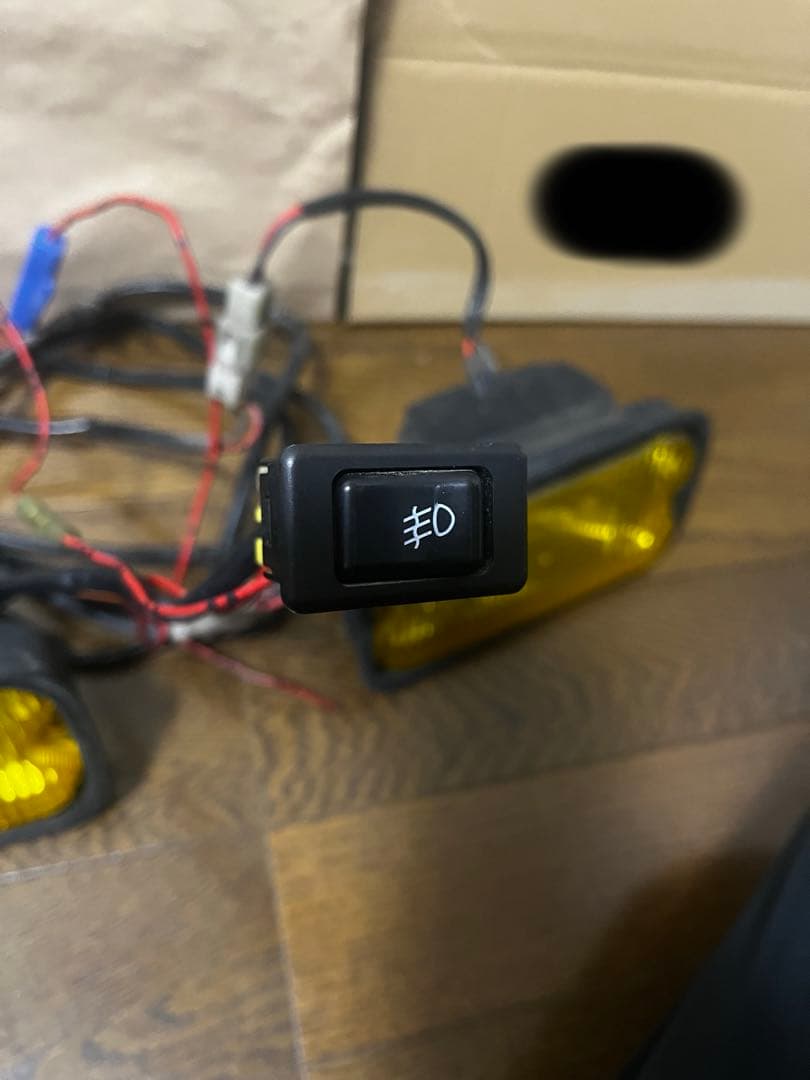 スバル　ks,kvサンバー用　純正オプションフォグランプ