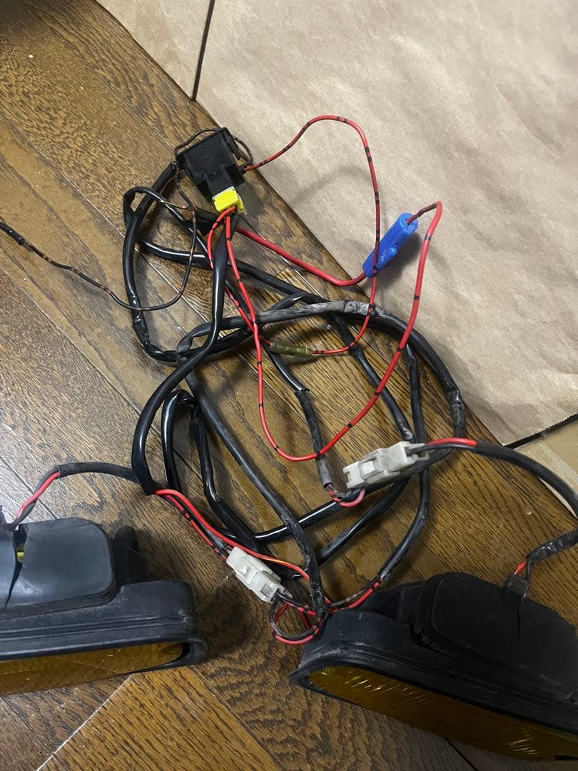 スバル　ks,kvサンバー用　純正オプションフォグランプ