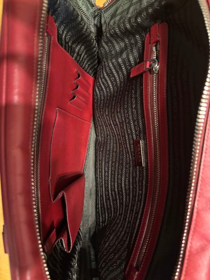 PRADA ビジネスバッグ ブリーフバッグ/サフィアーノレザー /ユニセックス