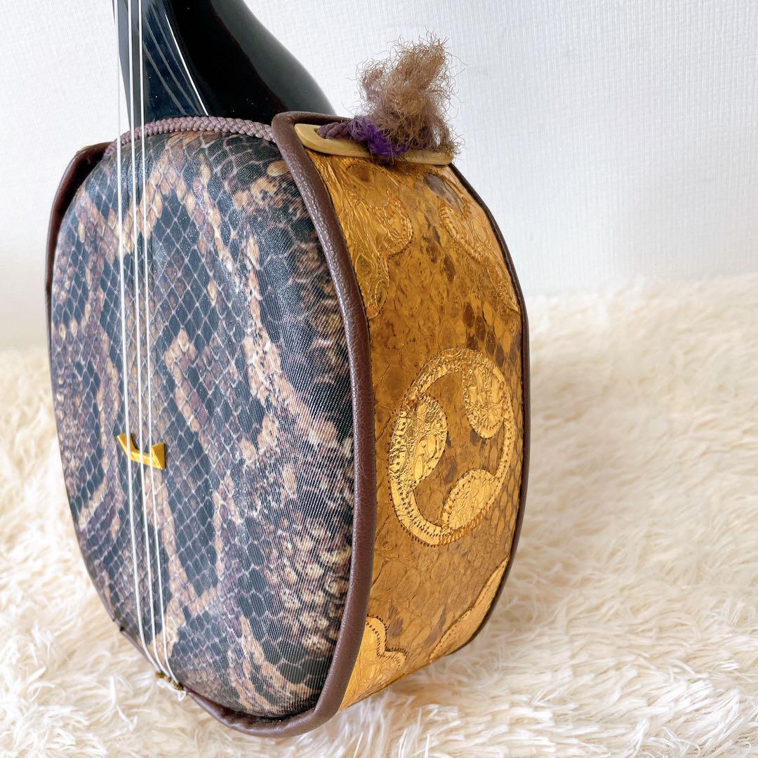 【動作品】沖縄三線 人工皮 初心者向け