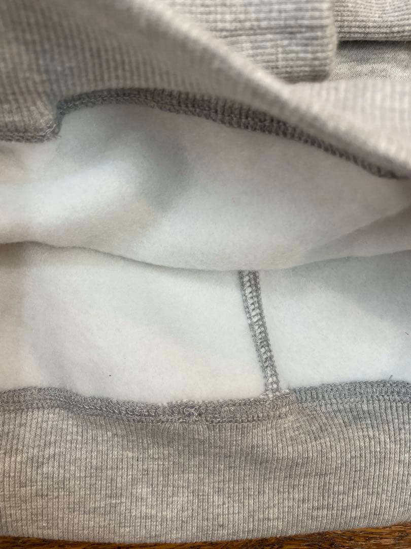 新品 クルーネック スウェット ライトグレー あったか 裏起毛 CYNICAL