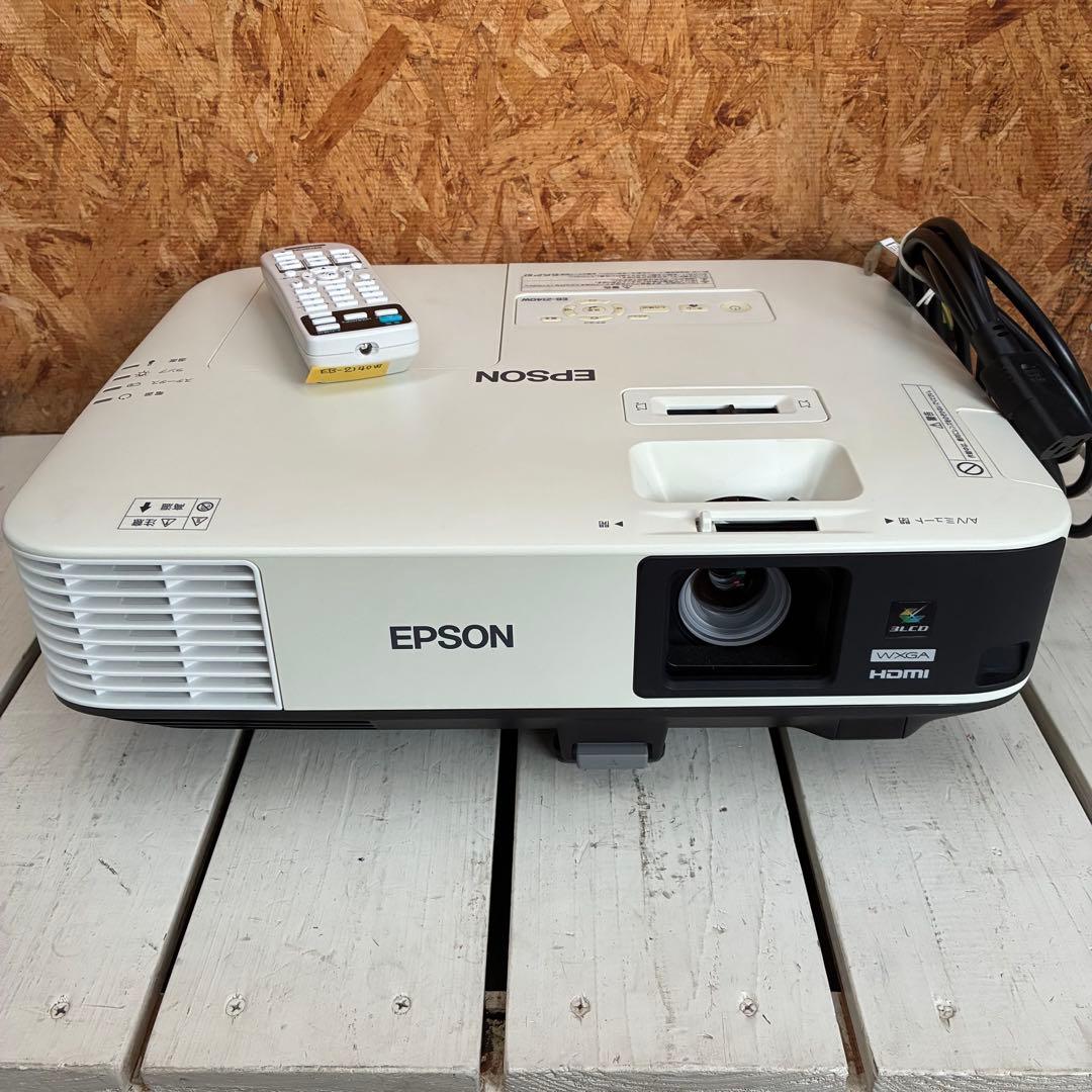 0698 EPSON プロジェクター　EB-2140W WXGA