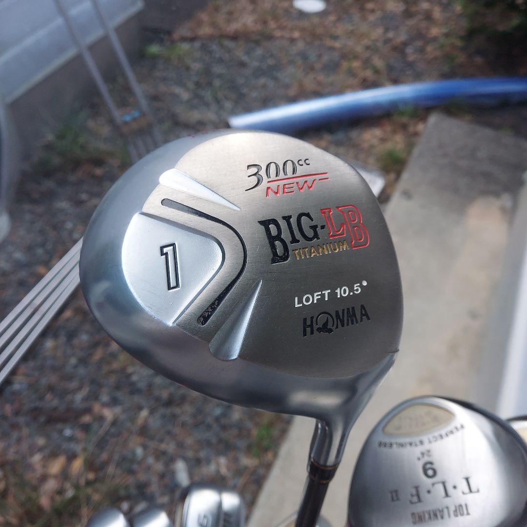 フ*。様 ホンマほか倉庫整理ゴルフクラブセット保管品バッグ付