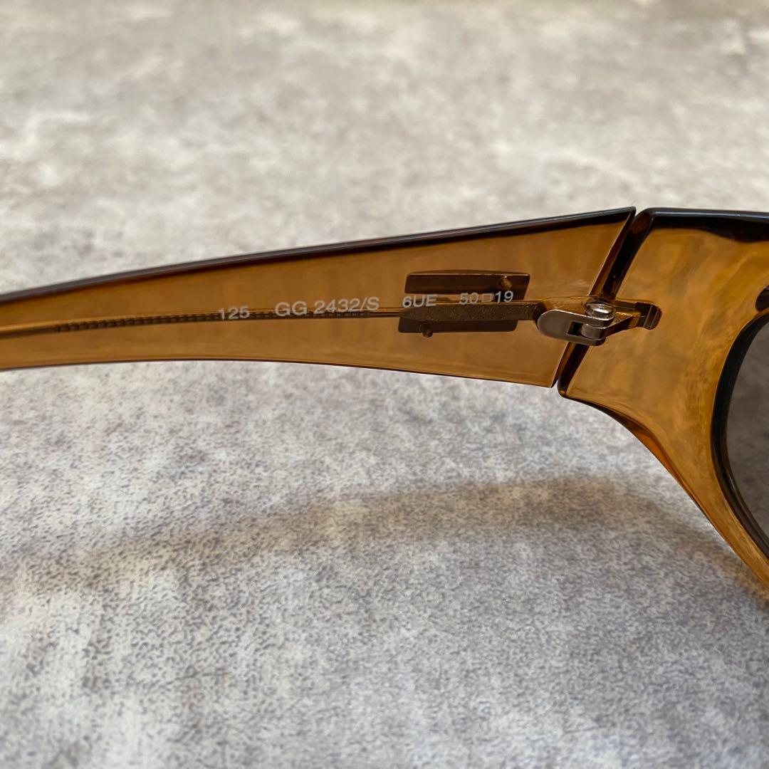 Vintage Gucci Side Logo Sunglasses スクエア