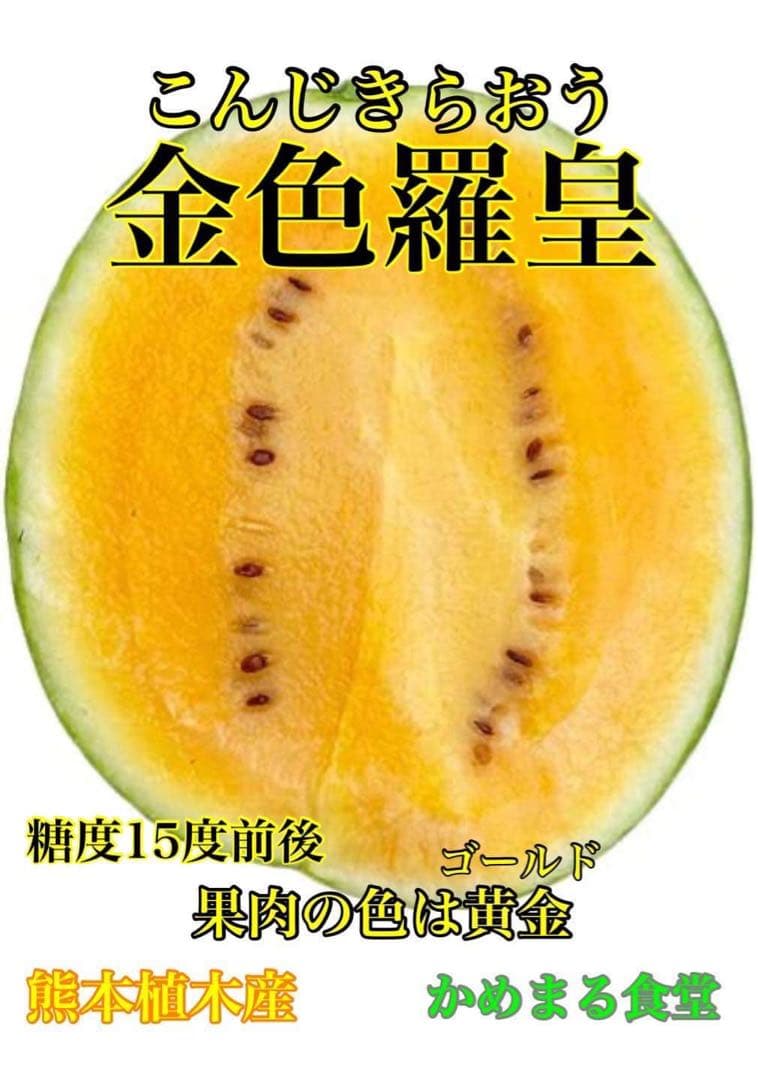 劇的に美味い！熊本産【金色羅皇】秀品3L2玉セット（17〜19k箱込）かめまる堂