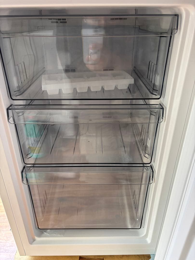 女性オーナー！美品！2024年製！スリム幅！Haier 148L 2ドア 冷蔵庫