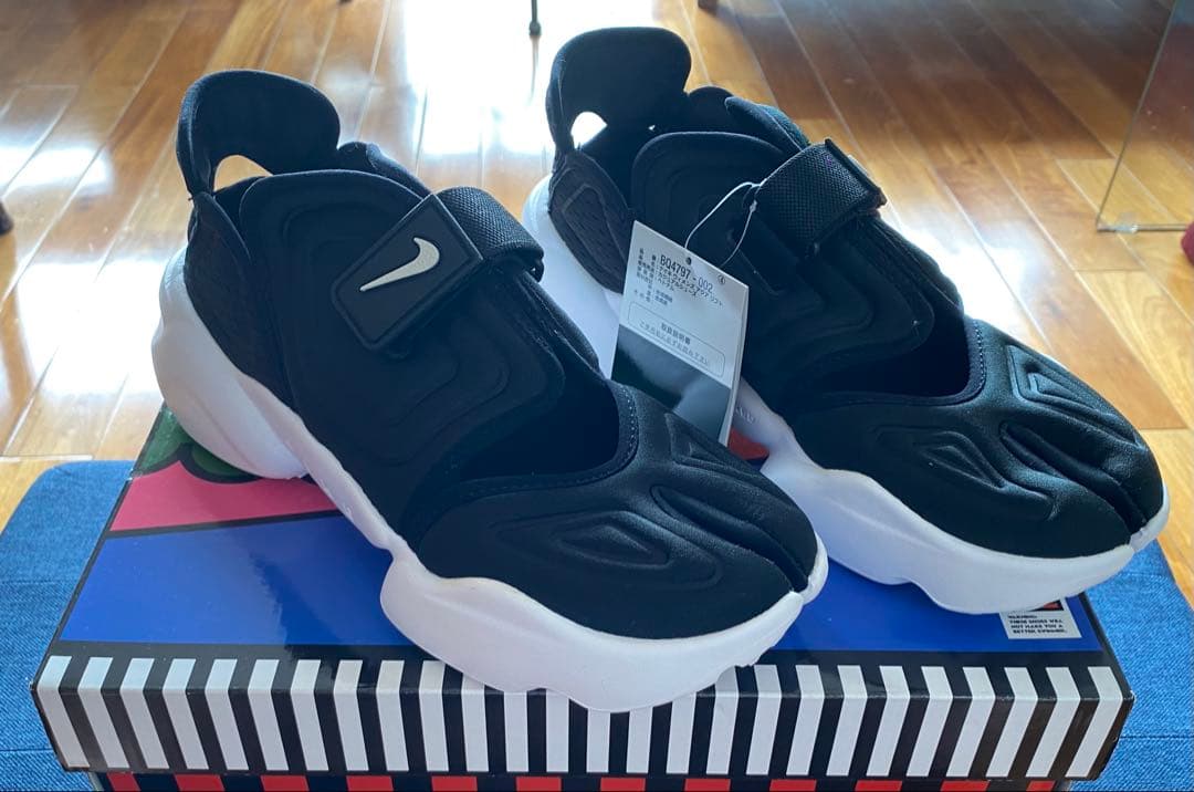 ＜新品 未使用＞W NIKE AQUA RIFT BLACK 27.0cm