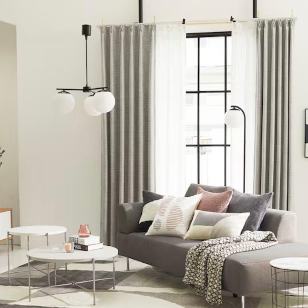 フロストガラス ペンダントライト 3灯 ニトリ ASM