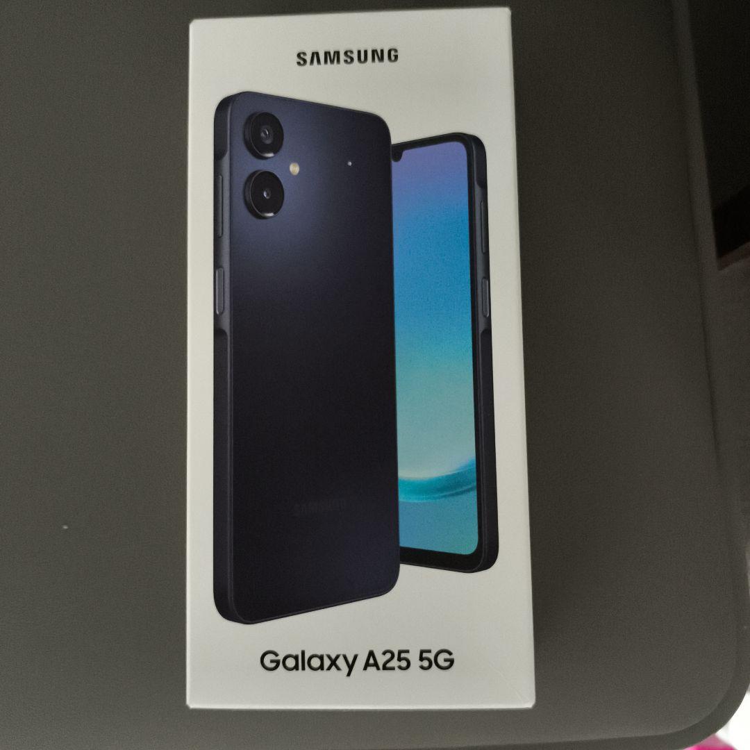 Samsung Galaxy A25 5G 本体 ダークブルー