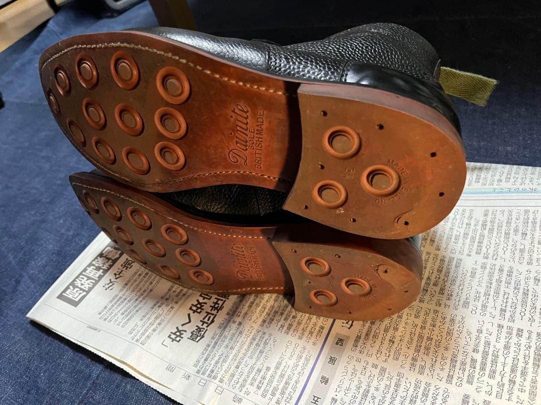 SANDERS Derby boot ダービーブーツGB(UK)8 27.0