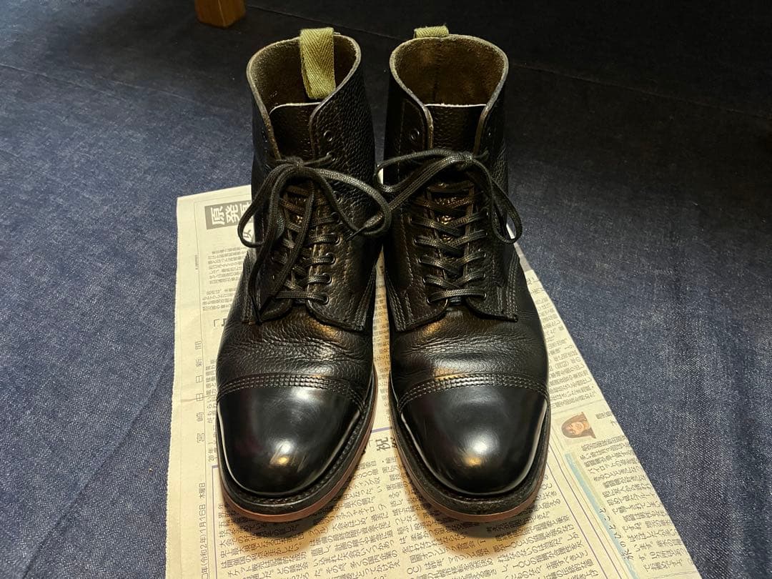 SANDERS Derby boot ダービーブーツGB(UK)8 27.0