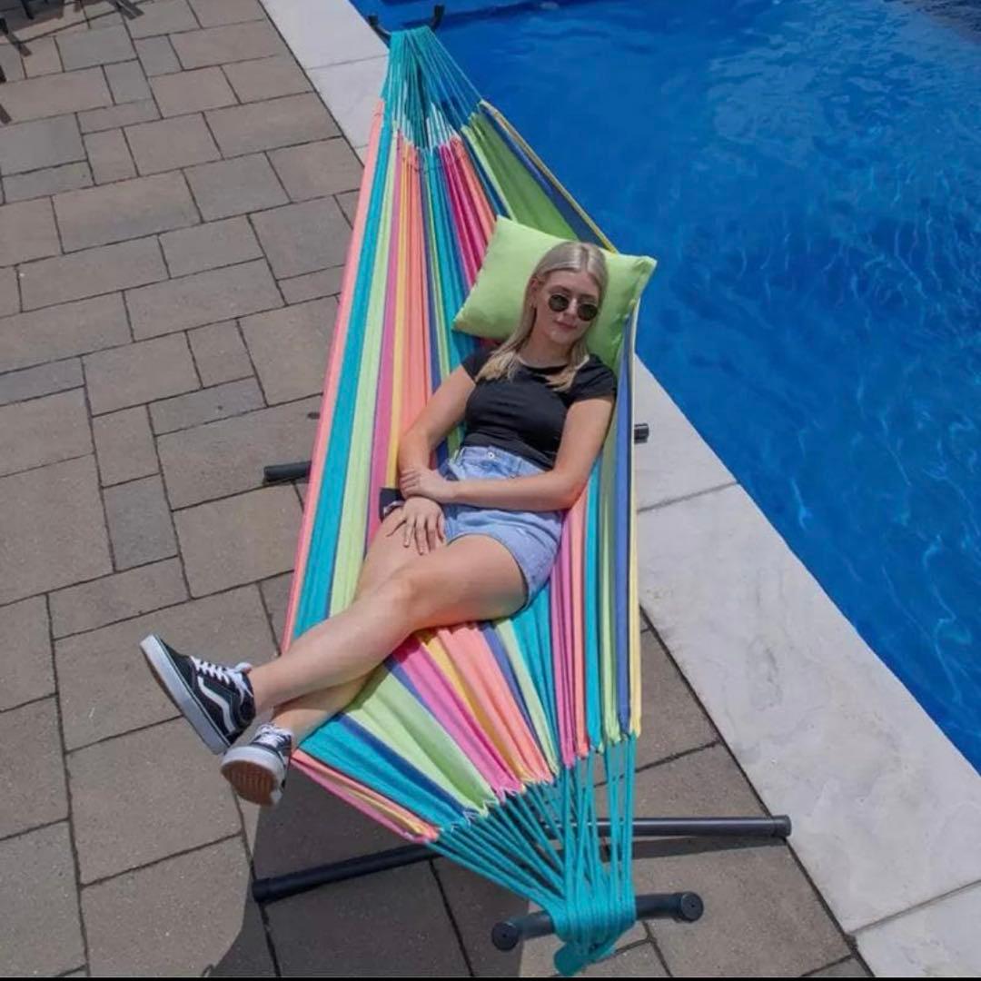 ［定価4万円］VIVERE ビフレダブルコットン　ハンモック UHSD08-42