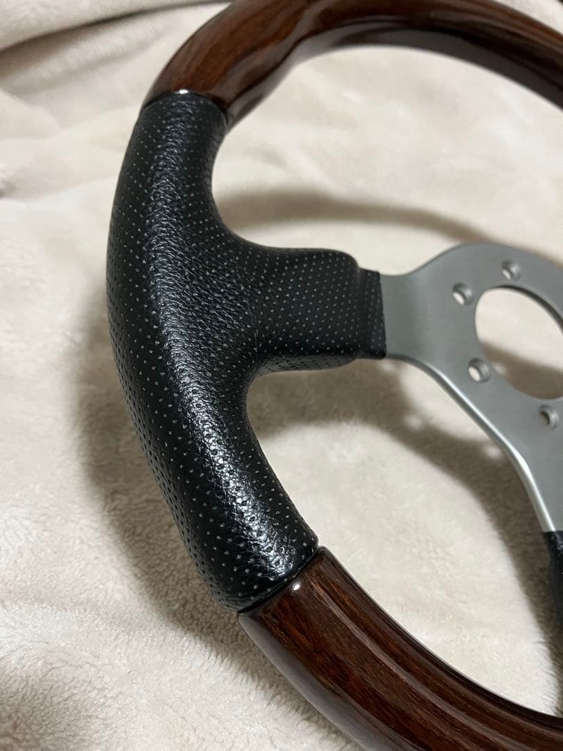 momoファイターウッド＆レザー コンビ35cm