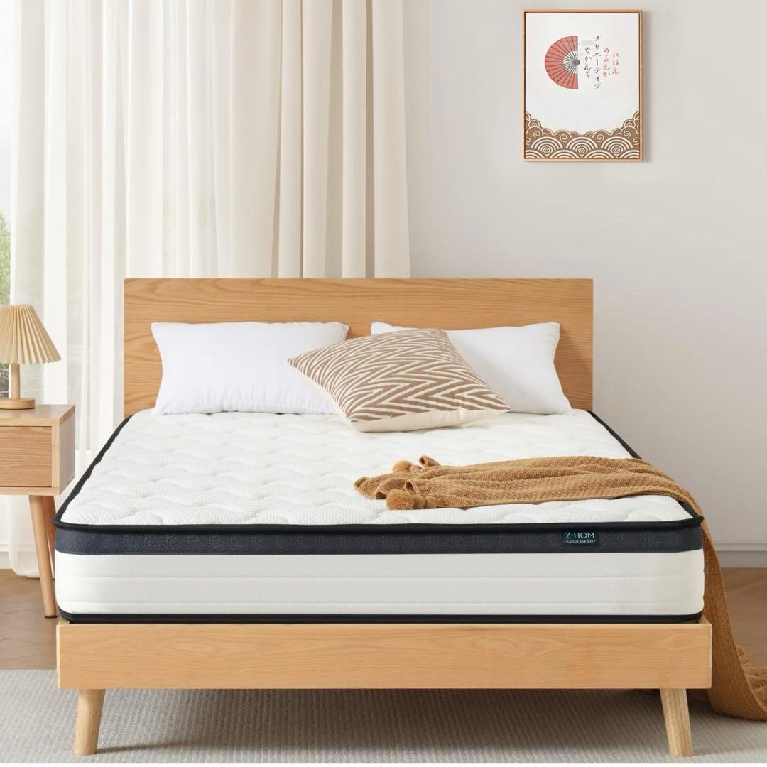 Z-HOM マットレス ダブル 高反発 厚さ17cm 140*195*17cm
