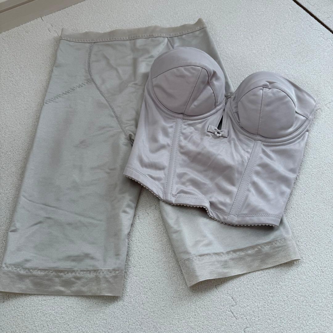 【日本製】bridal bloom ブライダルインナー上下セット美品 D65/M