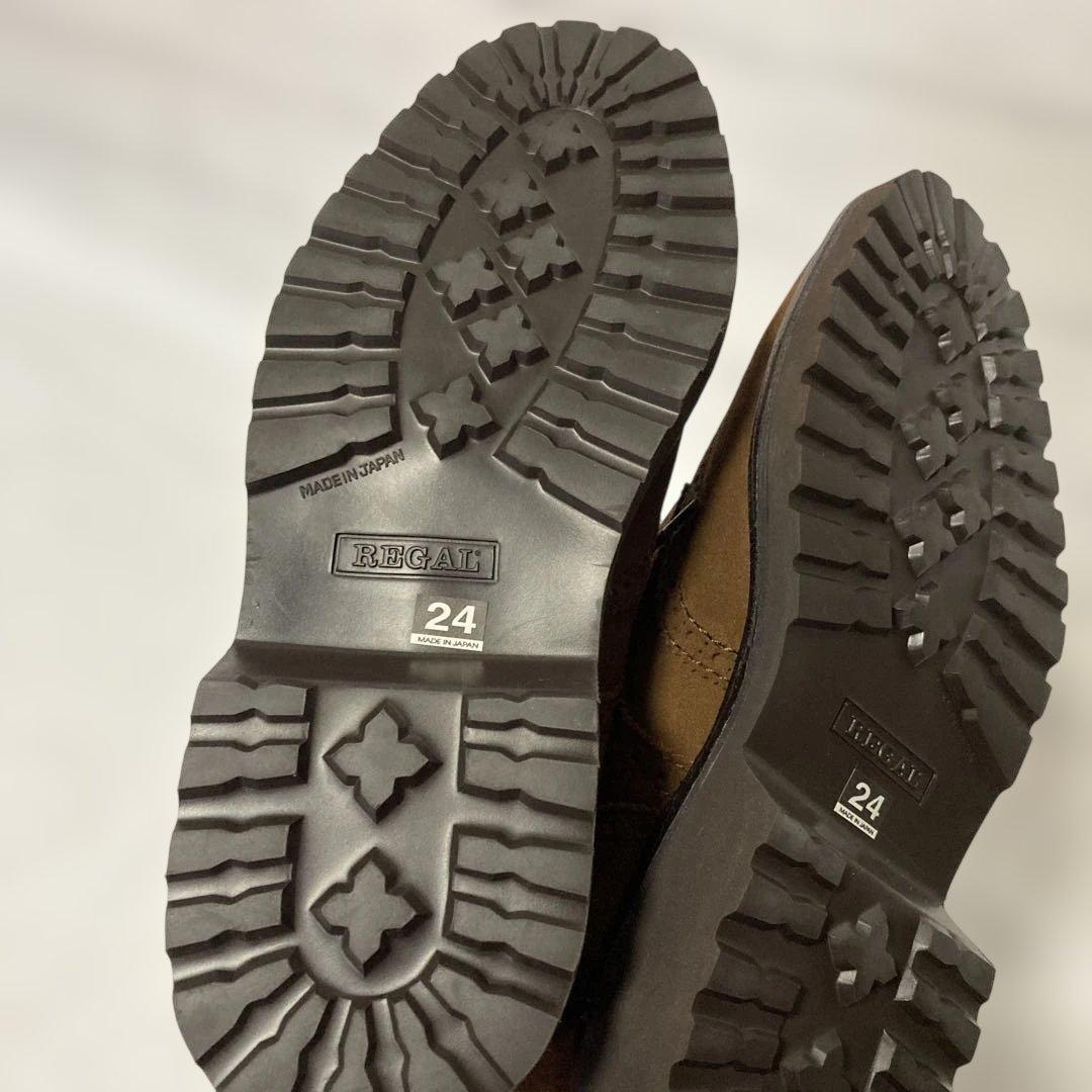 [ほぼ新品]✨REGALリーガル スウェード✨ウィングチップシューズ ローファー