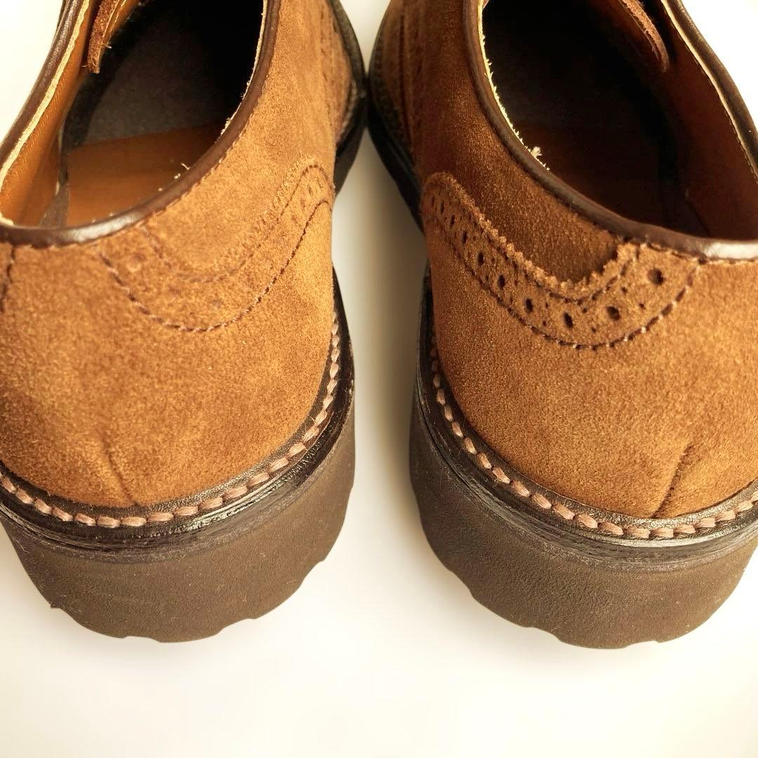 [ほぼ新品]✨REGALリーガル スウェード✨ウィングチップシューズ ローファー