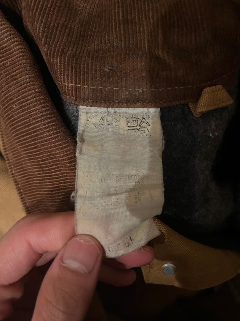 carhartt カバーオールvintage ボタン　デトロイトジャケット