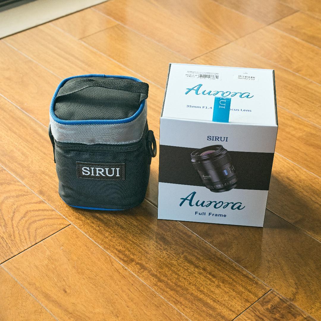 sirui aurora 35mm f1.4 zマウント