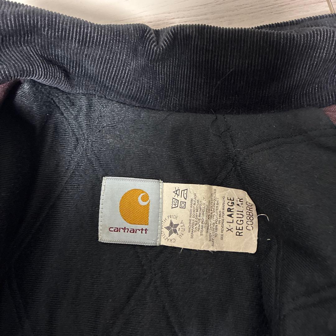 Carhartt バーガンディ カバーオール