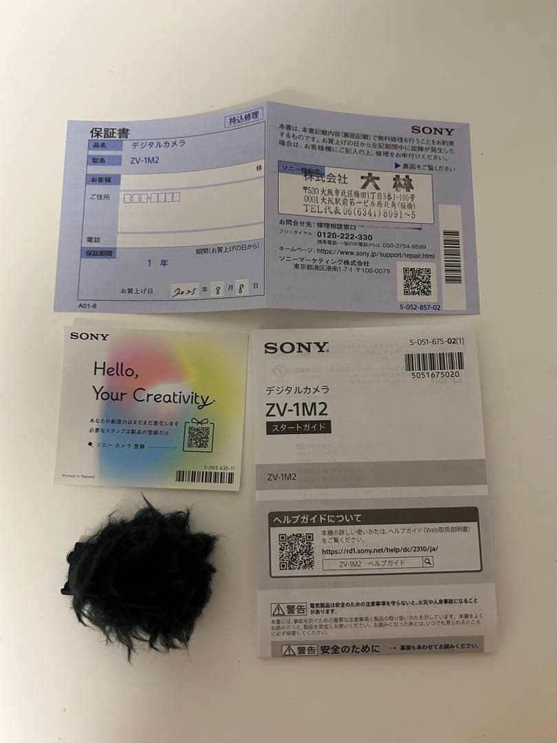 SONY コンパクトデジタルカメラ ZV1M2