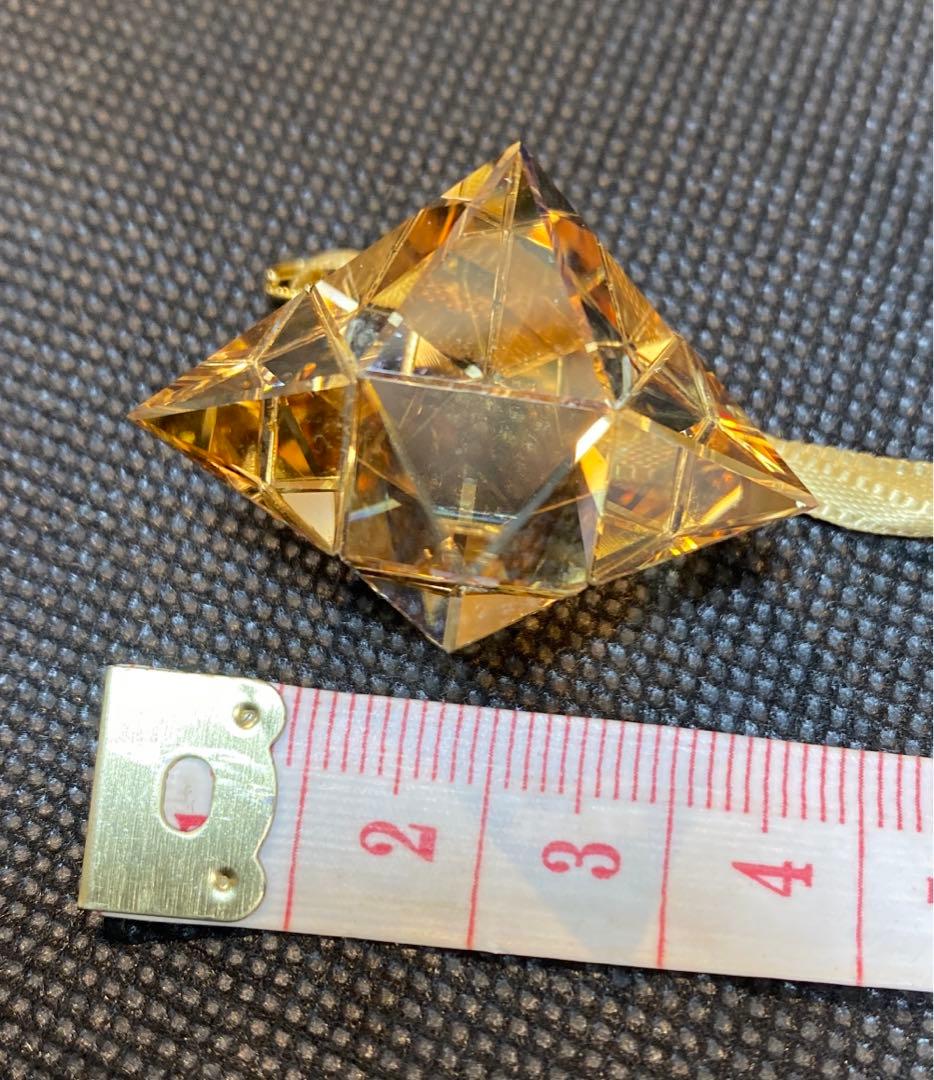 Swarovski 星型クリスタルオーナメント 約4cm