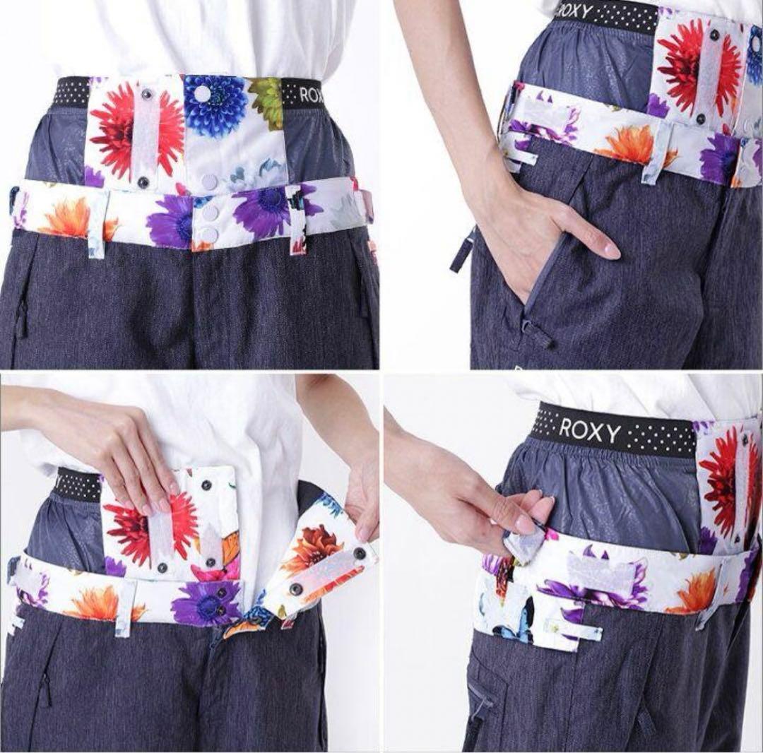 【ROXY 】花柄 蜷川実花コラボ スノーボードウェア上下セット