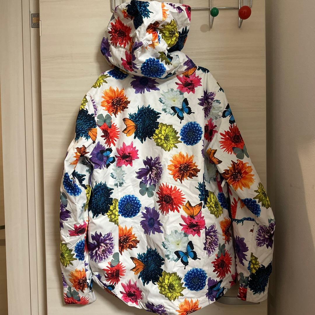 【ROXY 】花柄 蜷川実花コラボ スノーボードウェア上下セット