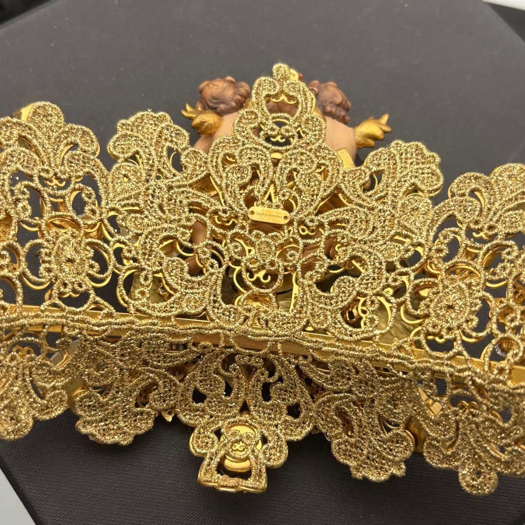 ✨希少✨Dolce&Gabbana カチューシャ ティアラ 天使 フラワー