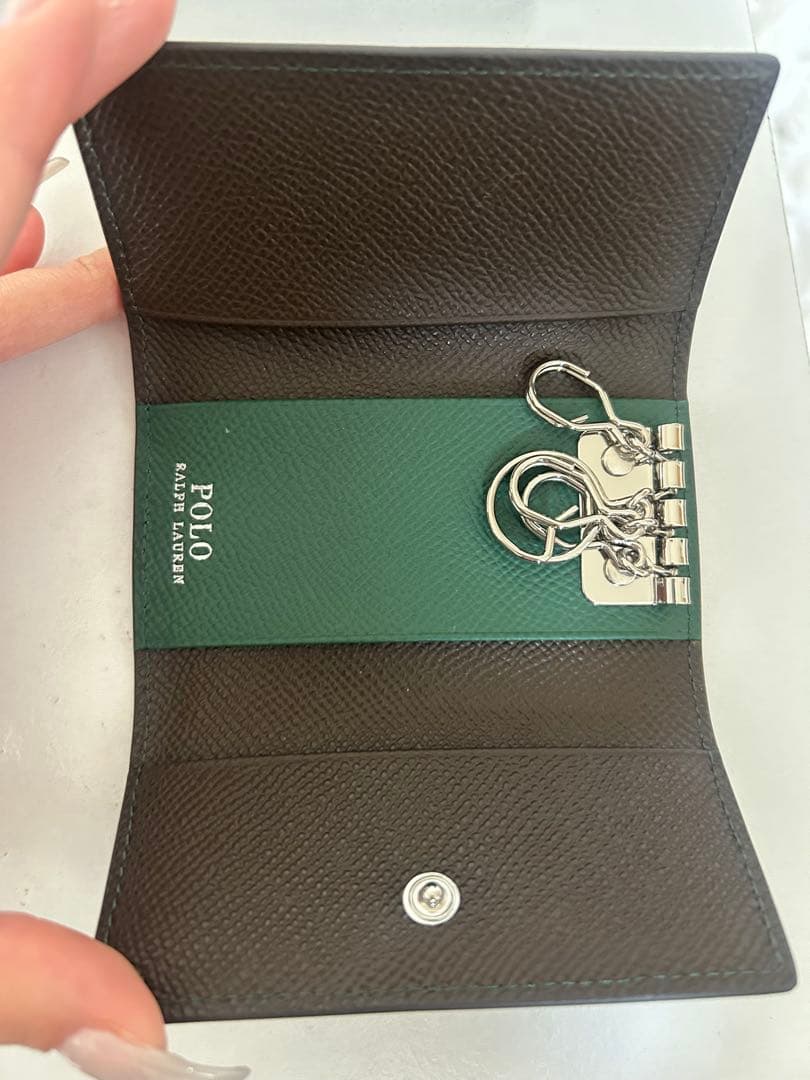 Ralph Lauren ブラウンキーケース P-CP207-35