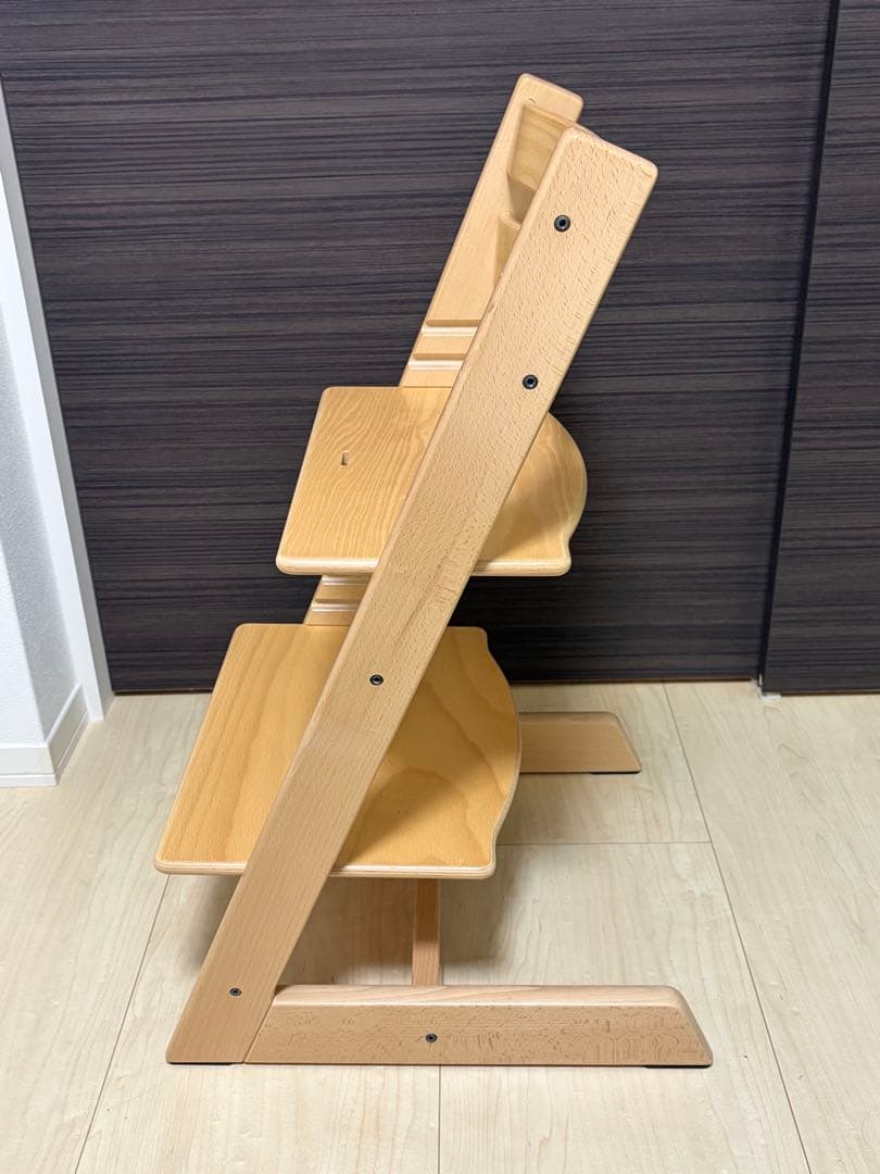 【美品】ストッケ　トリップトラップ　新型No.4 ナチュラル