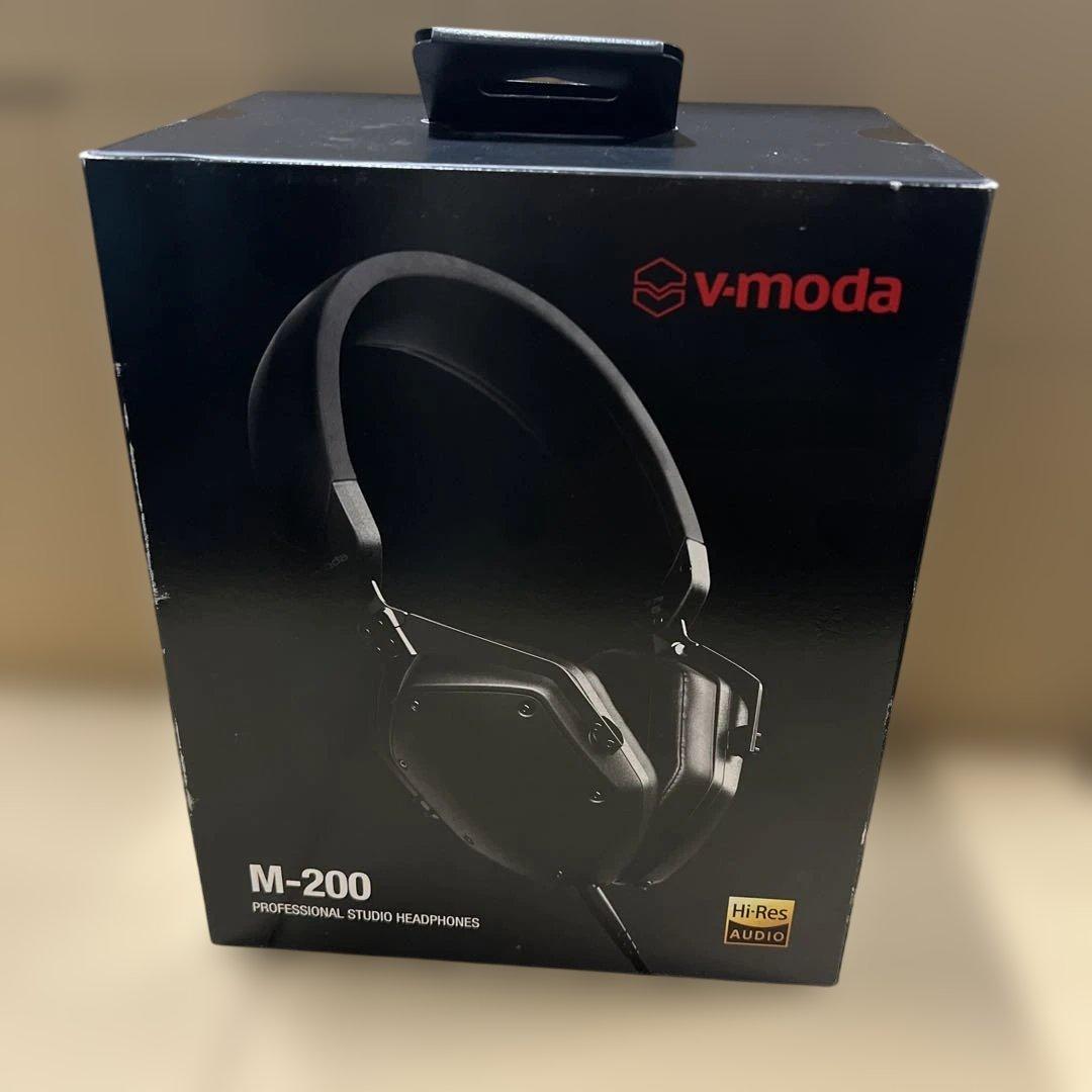 V-MODA M-200 ブラック オーバーイヤーヘッドフォン