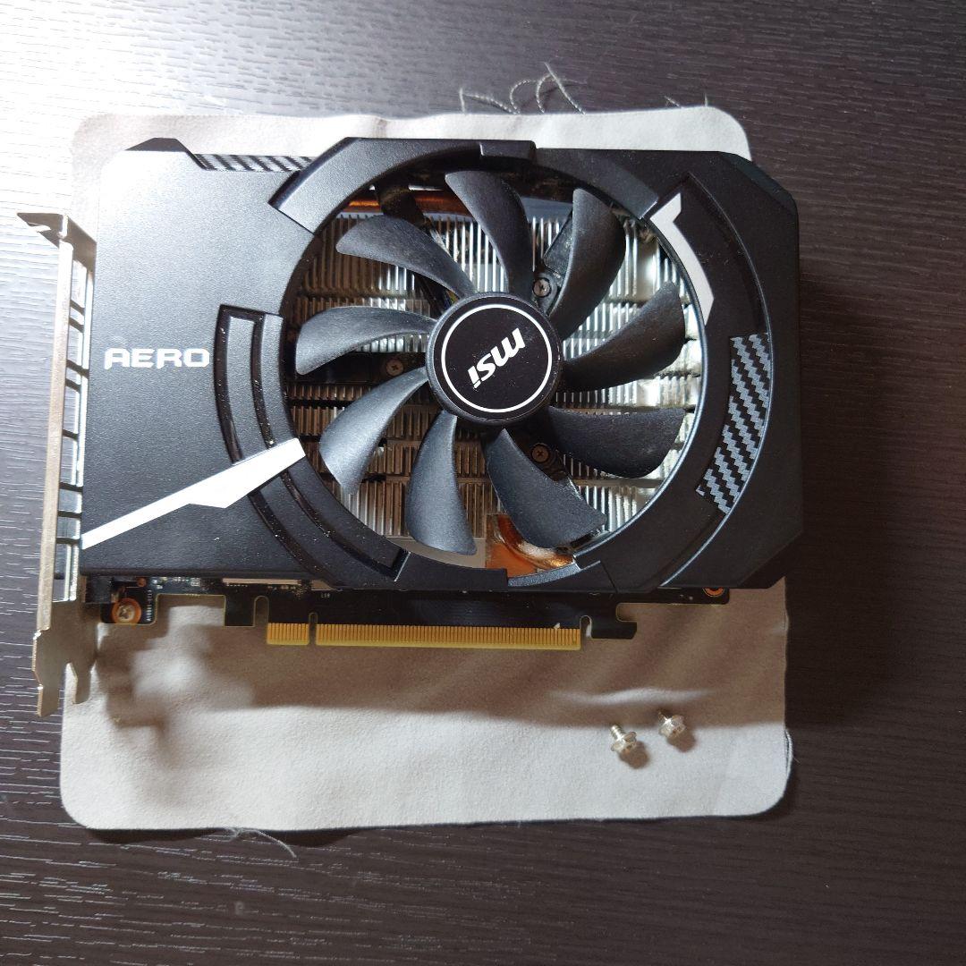 MSI GeForce GTX 1660 AERO ITX 6G OC 本体