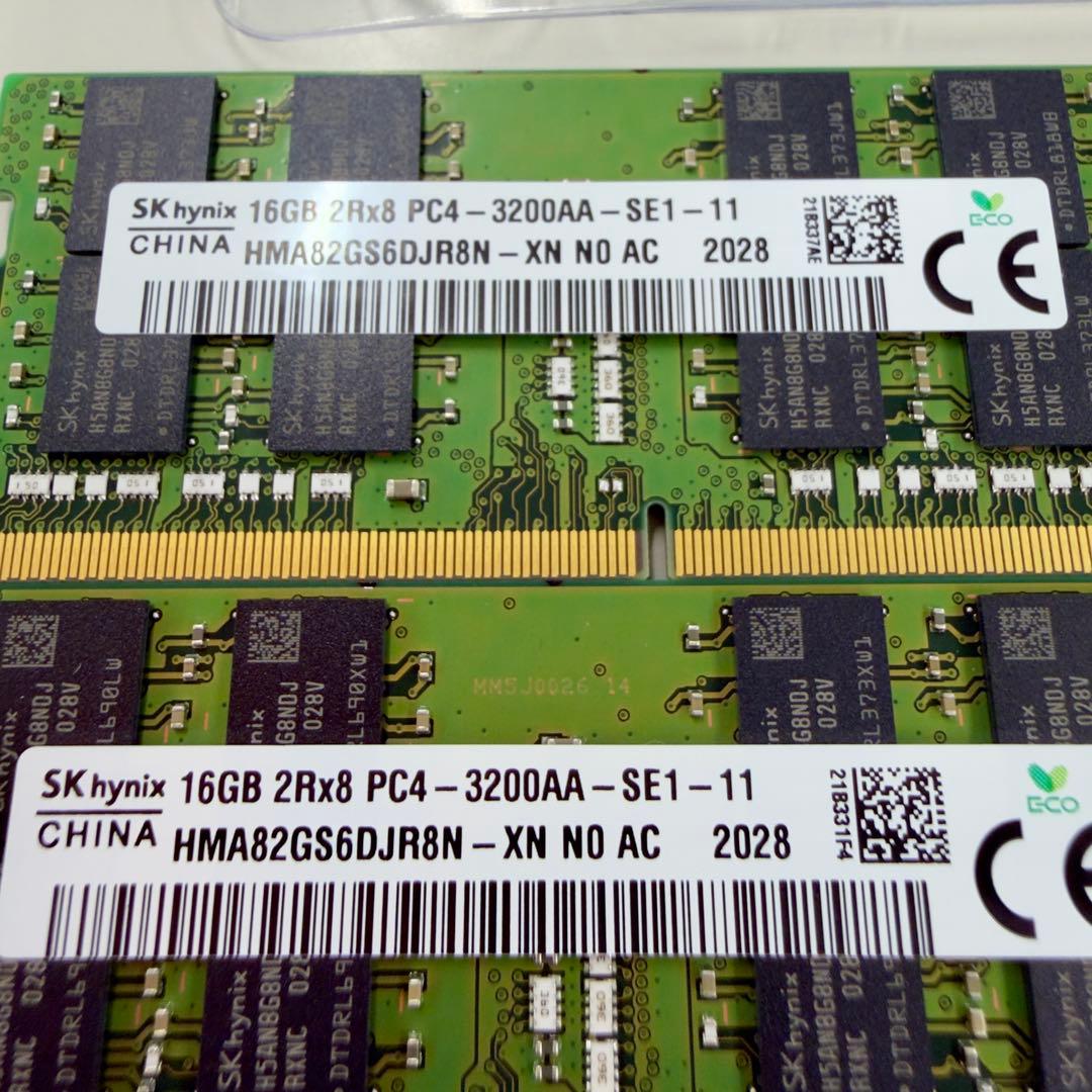32GB DDR5 5600×2、32GB DDR4 3200×2 4セット＋他
